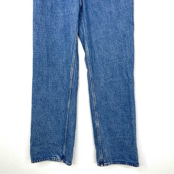 Abercrombie & Fitch Curve Love High Rise Loose Jean Medium Size 27 Size 4 Long - Picture 4 of 12